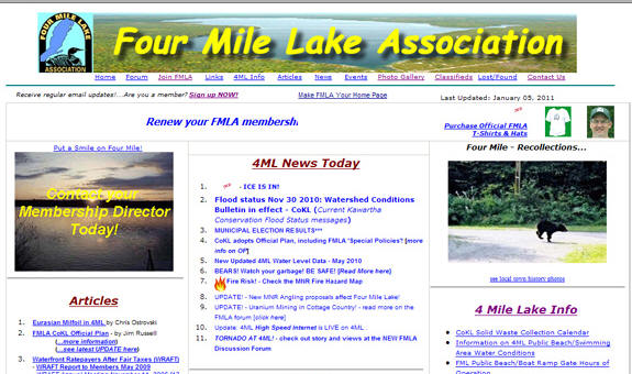 Four Mile Lake Association